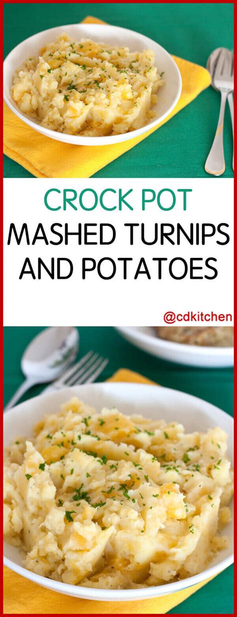 Crock Pot Mashed Turnips And Potatoes Recipe | CDKitchen.com