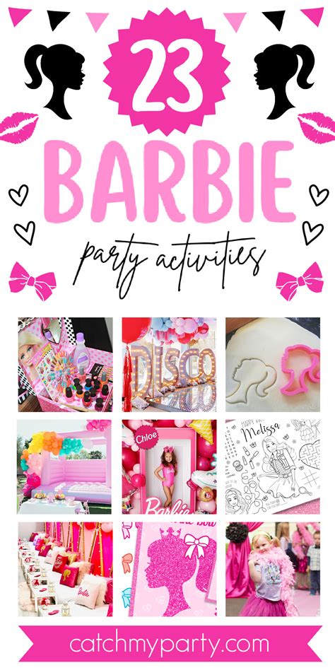 Barbie Bash: TOP Party Activities 👠 (2024) | Catch My Party