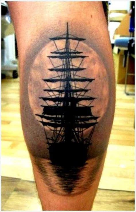 34 tatuajes de barcos increíbles