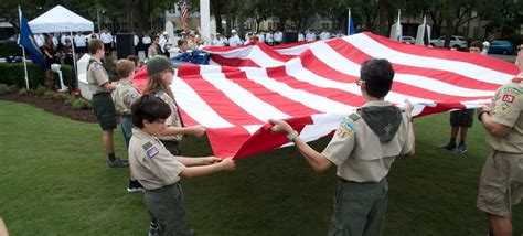 Memorial Day Flag Ceremony - Celebration, Florida