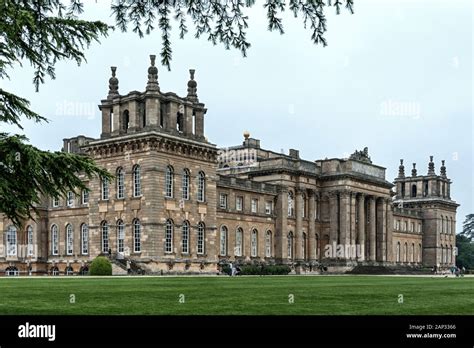 Blenheim Palace, the birthplace of Winston Churchill and residence of ...