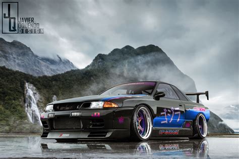 ArtStation - Skyline R32, Javier Oquendo | Jdm wallpaper, Nissan gtr wallpapers, Bmw wallpapers