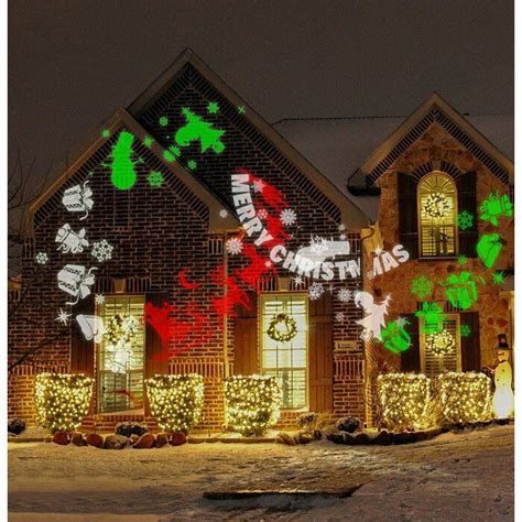 The Holiday Aisle "Merry Christmas" Projector Light & Reviews | Wayfair | Diy christmas lights ...