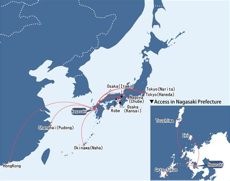 Route Map｜Flight Information｜Nagasaki Airport