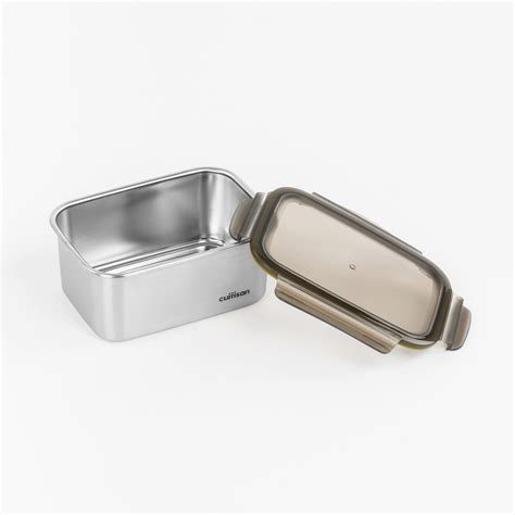 Signature Stainless Microwave-safe Lunch Box - Rectangle 2100ml – CUITISAN