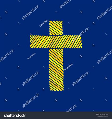 Cross Lord Savior Jesus Christ Handdrawn Stock Vector (Royalty Free) 1305887248 | Shutterstock