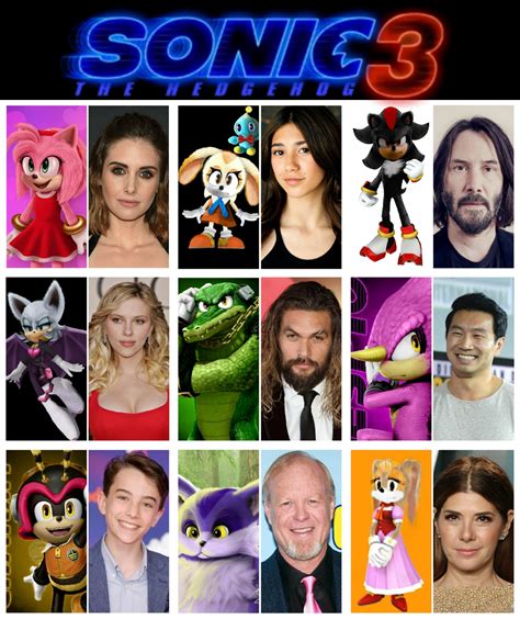 Cast of Sonic The Hedgehog 3 | Fandom