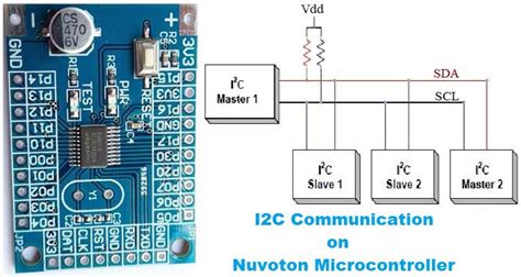 I2C Communication on Nuvoton Microcontroller - Interfacing AT24C02 ...