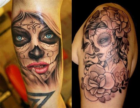 Best Day of the Dead Tattoos