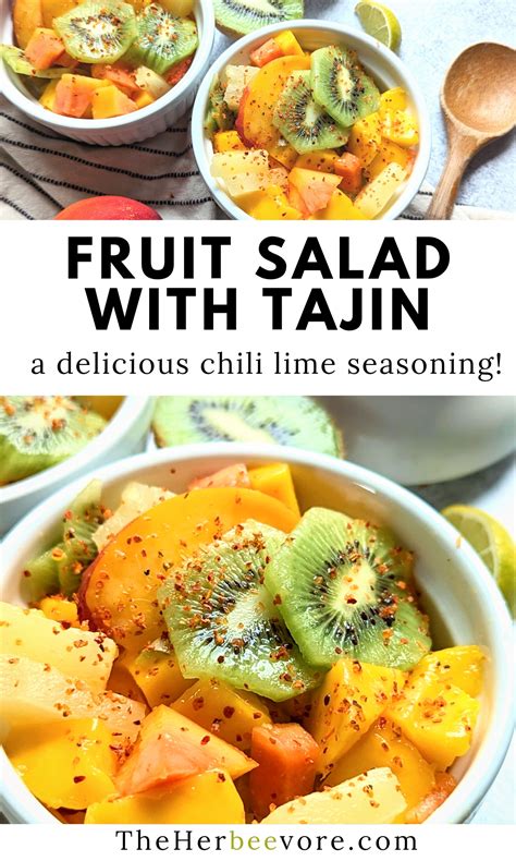 Tajin Fruit Salad Recipe (Sweet & Spicy!) - The Herbeevore