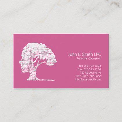 Psychologist Business Cards Personal Counselor | Zazzle.com | Personal ...