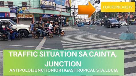 Quick traffic update|Cainta,junction - YouTube