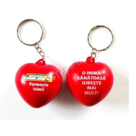 Heart Shape Keychains, Printed Heart Shape Toy Keychain Manufacturer