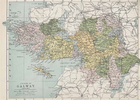 Map Of County Galway - Cities And Towns Map