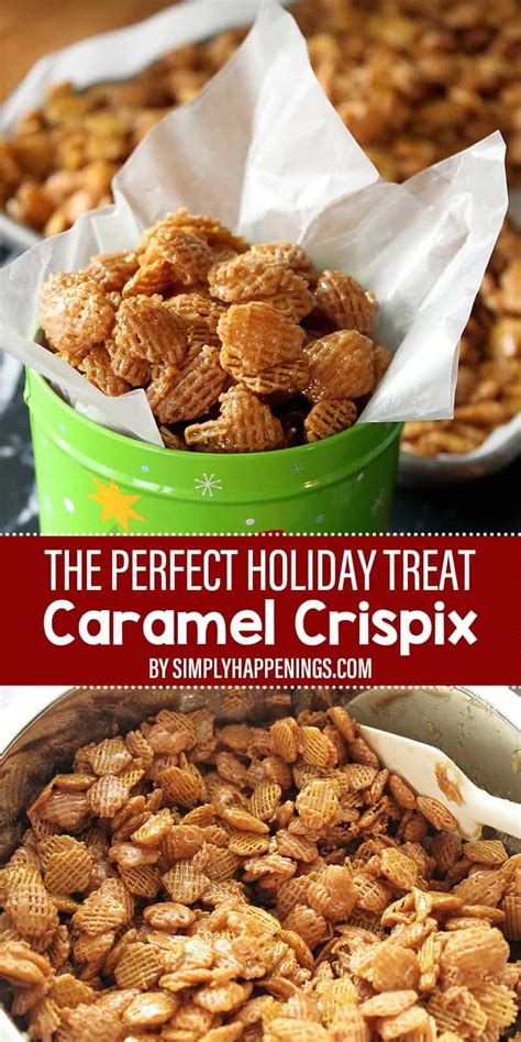 Caramel Crispix | Simply Happenings in 2020 | Snack mix recipes, Chex mix recipes, Crispix snack ...