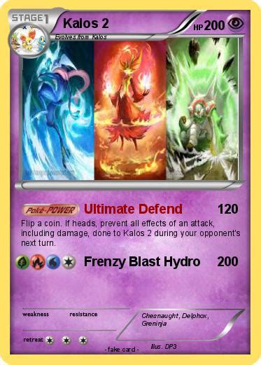 Pokémon Kalos 2 2 - Ultimate Defend - My Pokemon Card