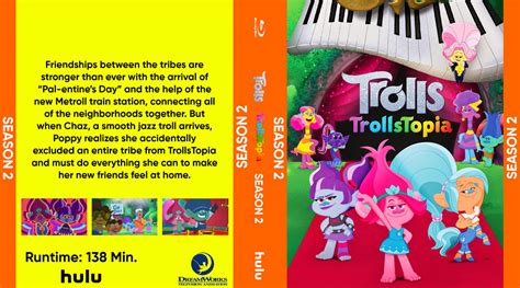 Trollstopia Season 2 Blu Ray Cover Art by thecardmaste on DeviantArt