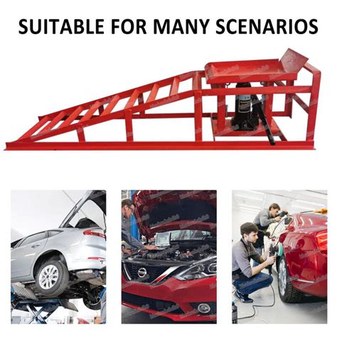 EAYSG Car Ramp Lifts - 2PCS Auto Car Truck Service Ramps Lifts, 10000lbs Heavy Duty Hydraulic ...