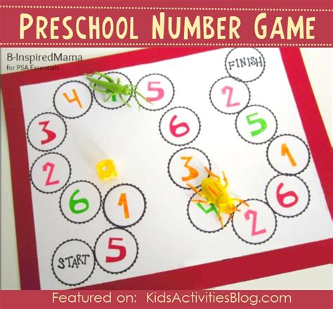 Counting Game {Icky Bug} Make Learning Numbers Fun!