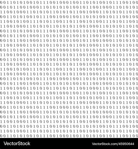 Binary system code grey background Royalty Free Vector Image