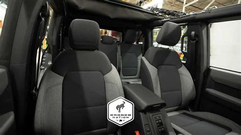 See Ford Bronco Base Interior Up Close And Personal In Detailed Photos | Autonoid