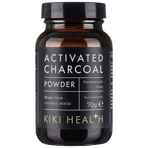 Carbón activado en polvo de KIKI Health 70 g | LOOKFANTASTIC