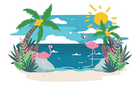 Tropical Vector Art, Icons, and Graphics for Free Download