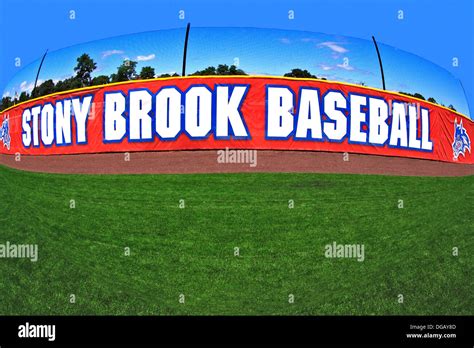 Baseball field Stony Brook Long Island New York Stock Photo - Alamy