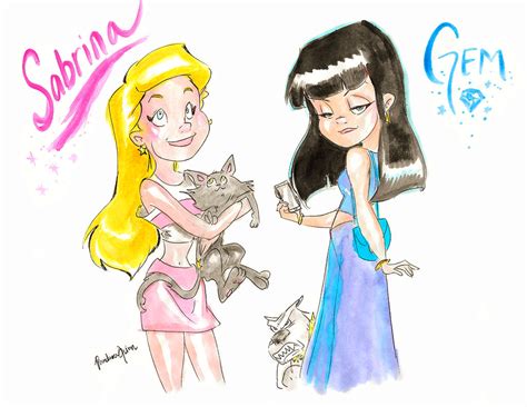 Sabrina and Gem by PandoraQuinn on DeviantArt