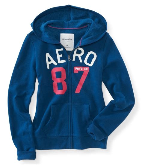 Aero 87 Full-Zip Hoodie - Aeropostale | Hoodies, Sweatshirts, Aeropostale hoodies