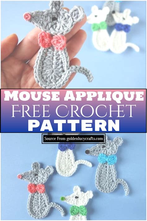 19 Free Crochet Applique Patterns For Your Home - DIYS Craftsy