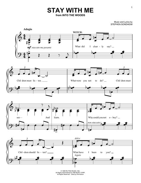 Stay With Me | Sheet Music Direct