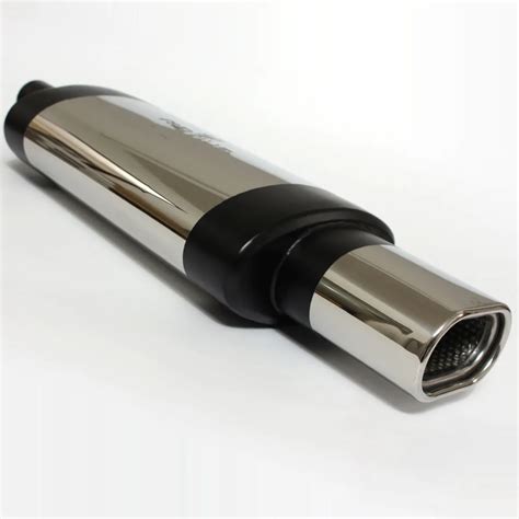 Universal Car Exhaust Muffler Pipe Tips Stainless Steel 2" Inlet 3 ...