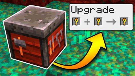 The Smithing Table Finally Arrives In Minecraft 1.16 - YouTube