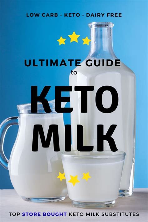 Is milk keto? (And 6 Better Keto Milk Substitutes You Can Buy) [2019] | Low carb milk, Keto milk ...