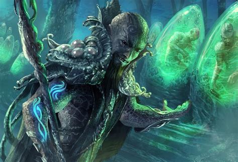 Biovisionary | Simic hybrid, Mtg art, Card art