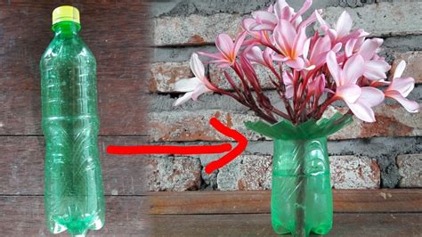 Plastic Bottle Life Hack - DIY Vase from plastic bottle #2 HD - YouTube