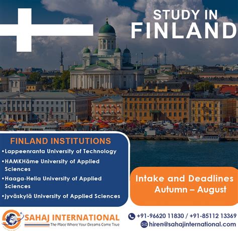 Apply study in University of Finland - Sahaj International