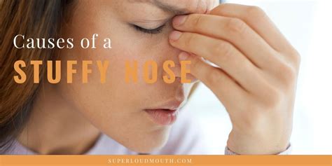 How to Unblock or Clear your Stuffy Nose Instantly - Superloudmouth