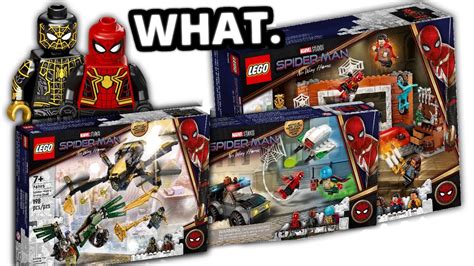 LEGO Spider-Man No Way Home 2021 sets! SPOILER ALERT! - YouTube