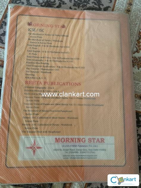 Buy 'Morning Star History And Civics Class 10 ICSE' Book In Good Condition At Clankart.com