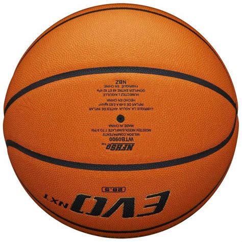 Wilson Evo NXT Game Basketball Ball Orange, Goalinn