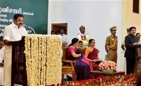 Deadlock ends, E Palanisami sworn in as new Tamil Nadu chief minister ...