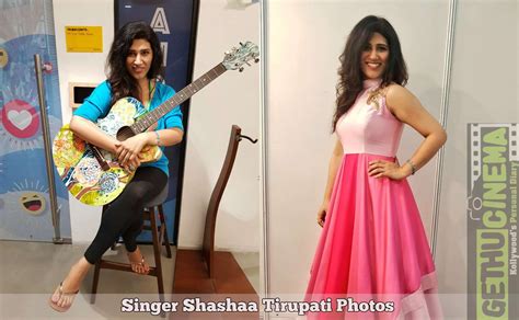 Singer Shashaa Tirupati Photos | Gethu Cinema