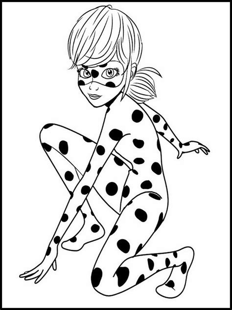 Miraculous - Ladybug zum ausmalen für Kinder 7 | Coloring Pages ...