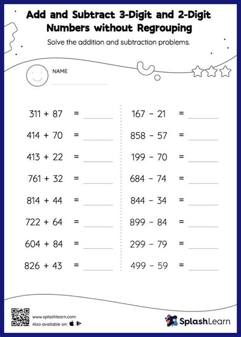 Subtraction 3rd Grade Math Worksheets - 3rd Grade Math Worksheets