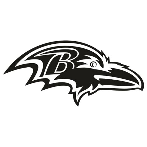 Baltimore Ravens Black SVG | Baltimore Ravens NFL Logo vector File | Baltimore Ravens Football ...