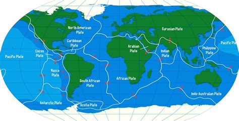 Placas Tectonicas Mapa