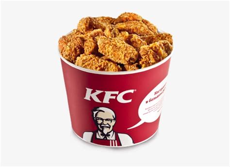 Kfc Chicken Wings Bucket - Broasted Chicken - Free Transparent PNG Download - PNGkey