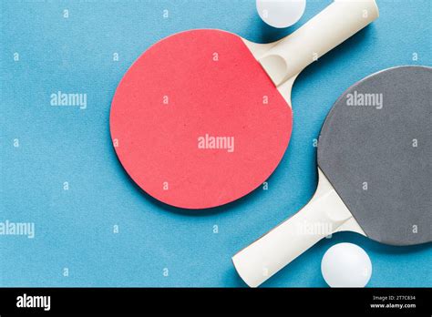 Set table tennis equipment Stock Photo - Alamy